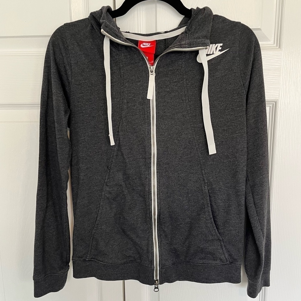 Women’s Grey Nike Full Zip Jacket Size S